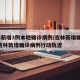 吉林新增3例本地确诊病例/吉林新增确诊1例/吉林新增确诊病例行动轨迹
