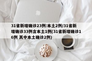 31省新增确诊23例:本土2例/31省新增确诊33例含本土1例(31省新增确诊16例 其中本土确诊2例)