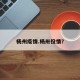 杨州疫情.杨卅役情？