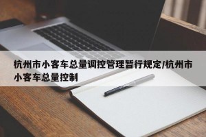 杭州市小客车总量调控管理暂行规定/杭州市小客车总量控制