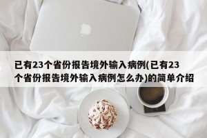 已有23个省份报告境外输入病例(已有23个省份报告境外输入病例怎么办)的简单介绍