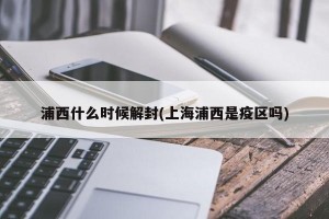 浦西什么时候解封(上海浦西是疫区吗)